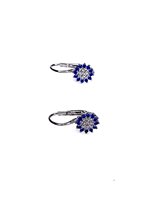Orecchini Stocco Gioielli Donna in Oro bianco Zircone ORS 23 - ORS 23